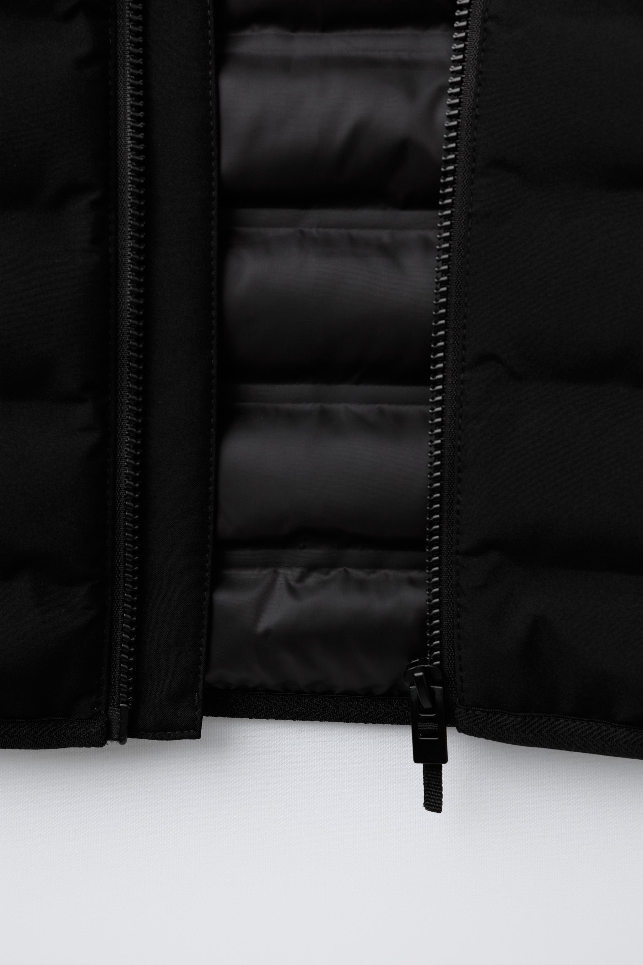 BLOUSON REMBOURRÉ MANCHES NÉOPRÈNE